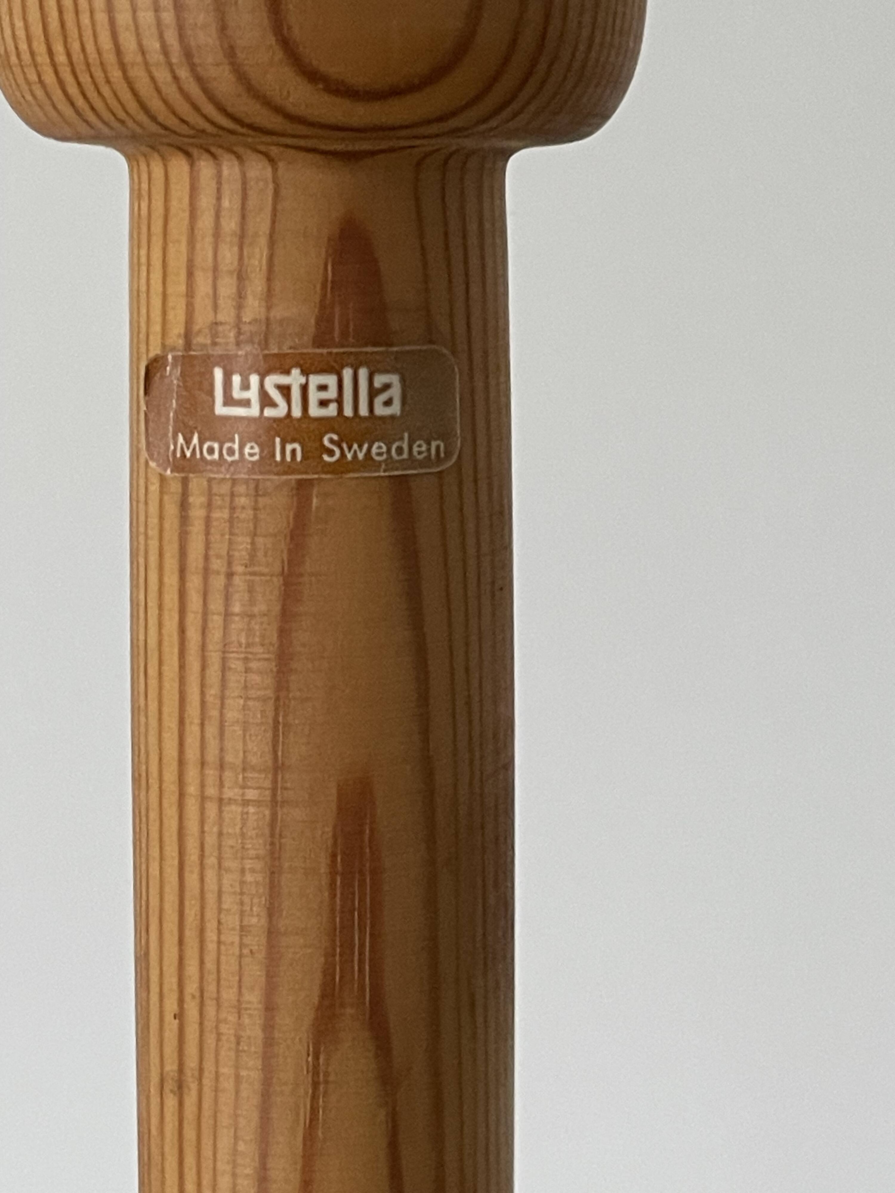 Vintage Scandinavian lamp Lystella Yngve Ekström 1970
