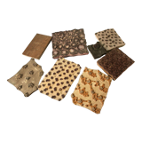 Set of 8 printing plates XIXth