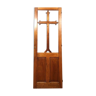 Confessional door stamped in blond walnut from the nineteenth around 1880