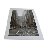 Todd Walker - California street San Francisco 1964 poster art print Ikea 1997