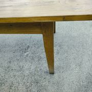 Duo table de ferme XXL 320 cm chêne pieds fuseaux