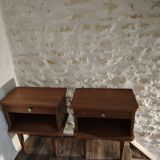 Pair of 70's bedside tables