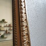 Miroir XIXe 117 x 94 cm fronton rocaille