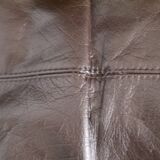 Scandinavian leather armchair 1970