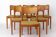 Set of 6 Niels Koefoed “Ole” Dining Chairs, Danish Mid Century Teak Chairs
