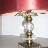 Red table lamp