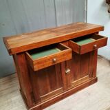 Solid wood office sideboard