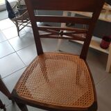 Table à manger ovale et 4 chaises