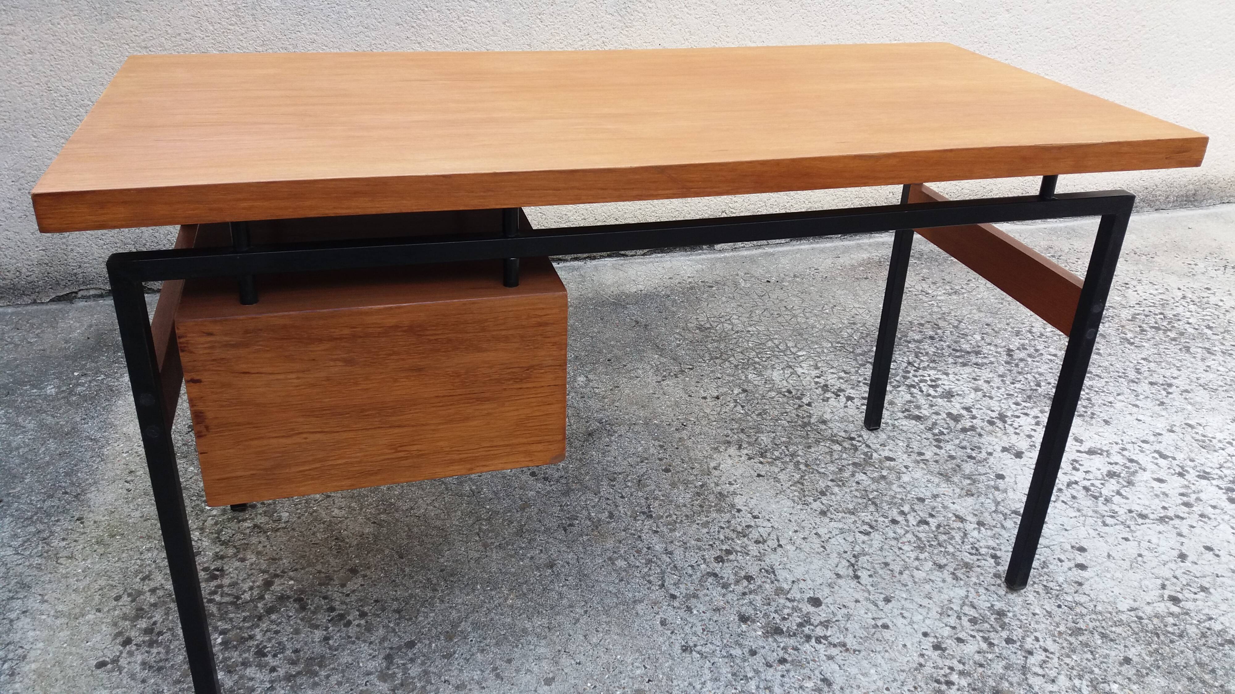 Bureau design années 60
