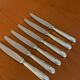Christofle pearls 6 dessert cheese dessert knives
