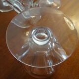 8 Baccarat Talleyrand crystal water glasses signed