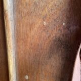 Coffee table braided rattan chest