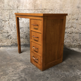 Vintage desk in light wood