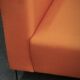 Enrico Franzolini Steel 2000 Orange Armchair for Moroso, Italy