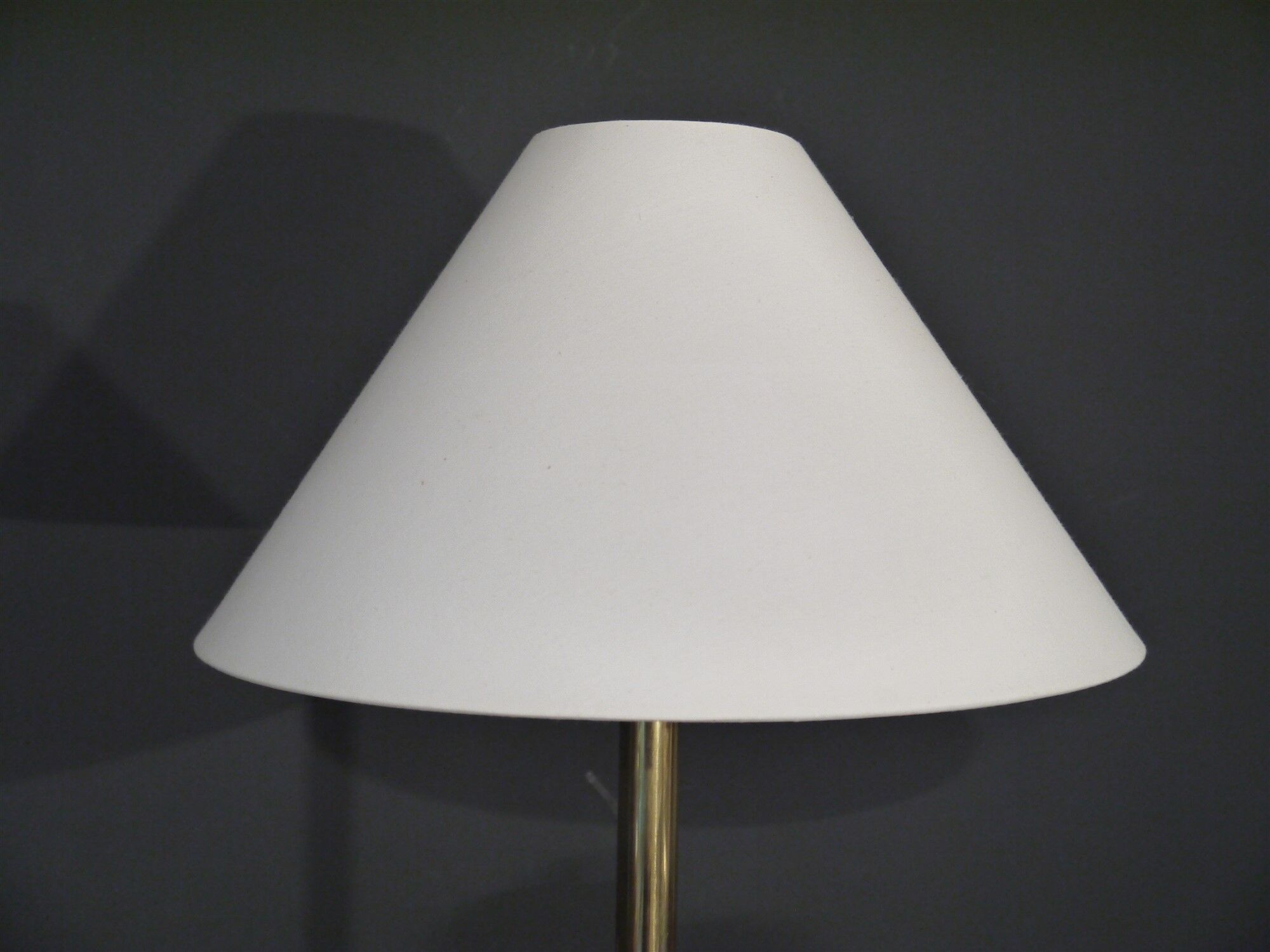 Vintage brass floor lamp