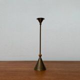 Vintage Italian postmodern metal chandelier, 1980s.