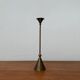 Vintage Italian postmodern metal chandelier, 1980s.