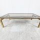 Brass coffee table by, 1970s