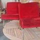 Trio de fauteuils vintage édition pelfran année 1960