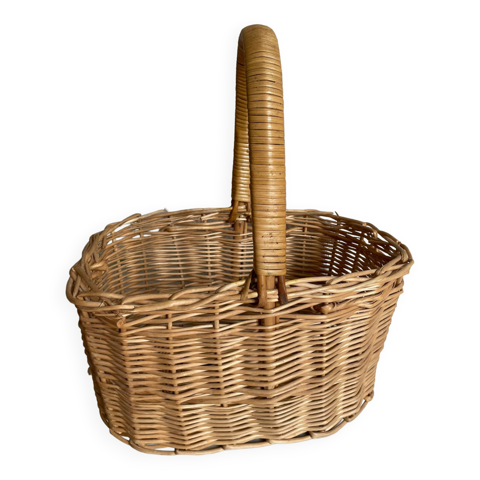 Panier beige osier