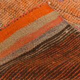 Multicolor Narrow Rug, 93x325Cm Turkish Orientel Runner, 3x11 Handwoven Rug