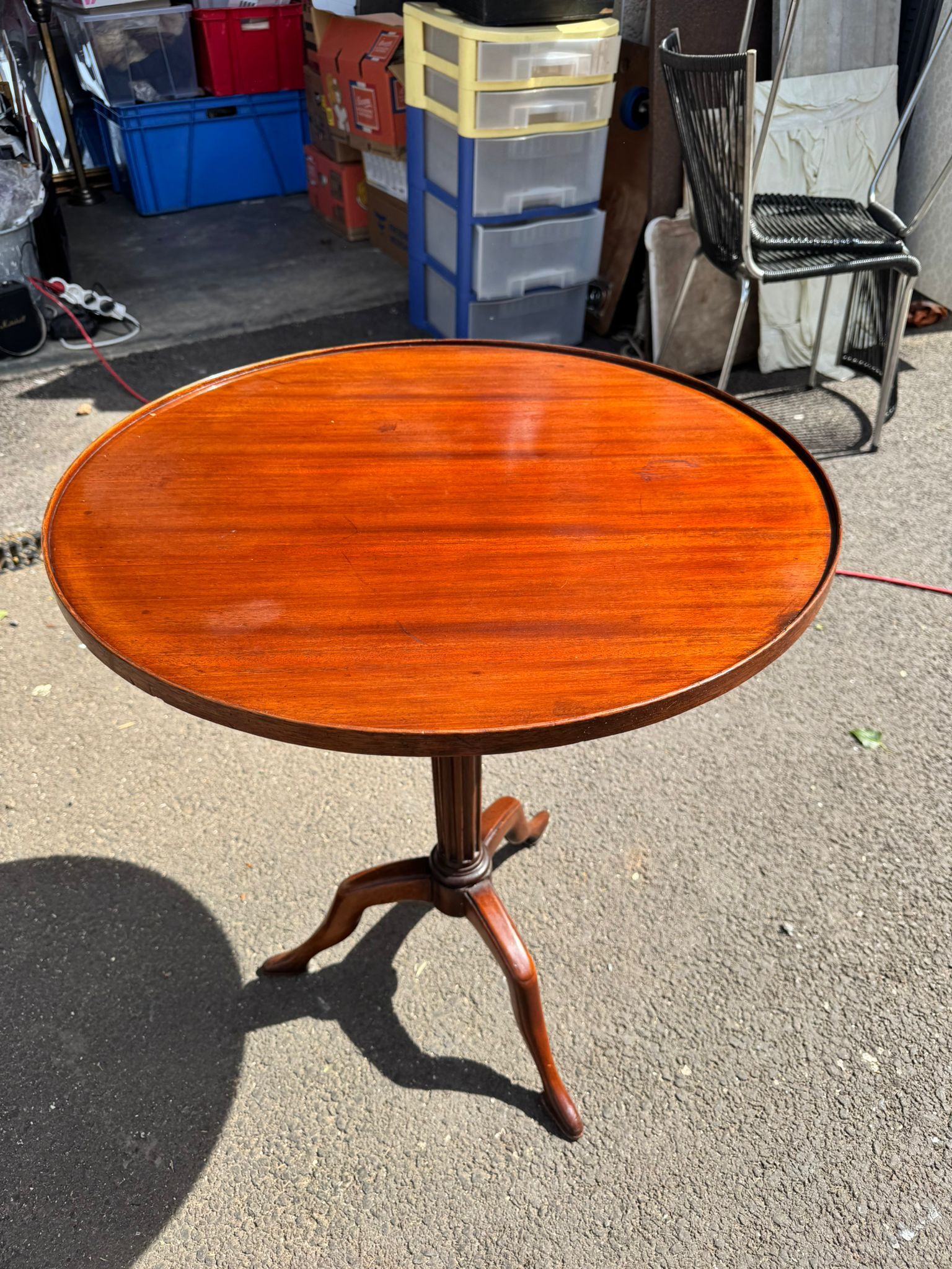Rare stamped Guéridon by Mailfert / Erotic furniture / Curiosity