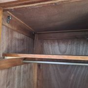 Armoire parisienne 1930 penderie portes coulissantes