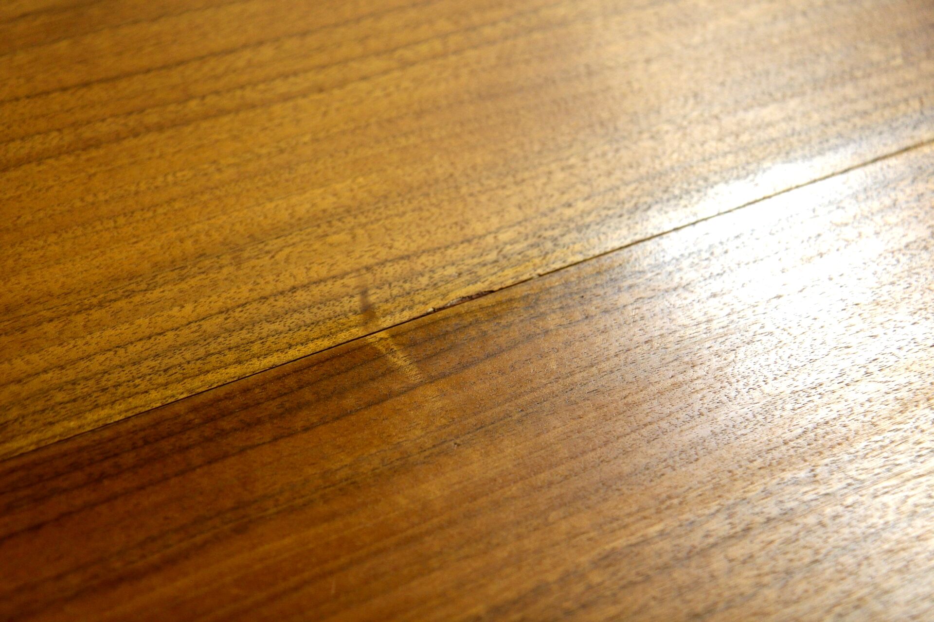 Scandinavian walnut dining table, Sweden, 1960