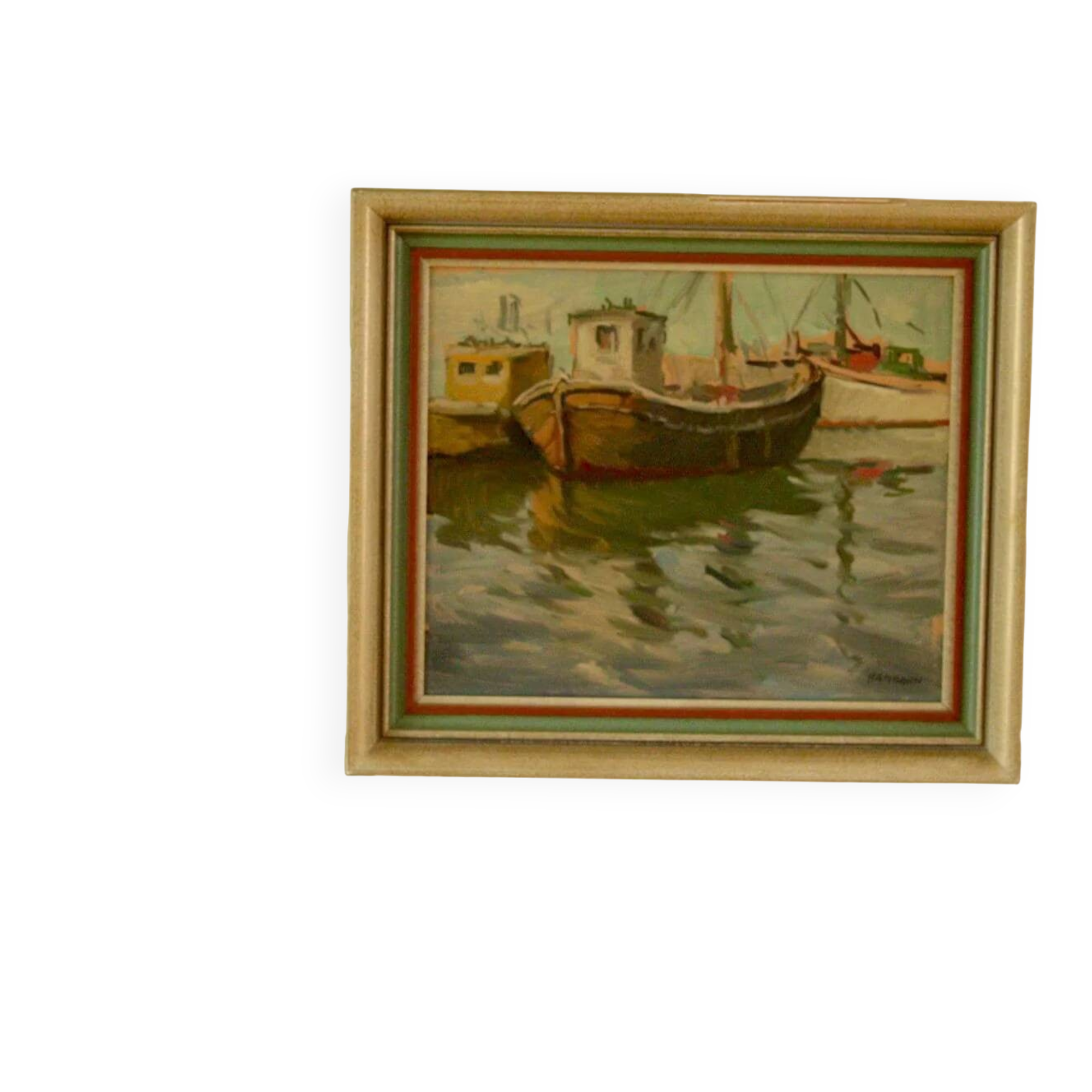 "Boats at Rest" Axel Hamborn