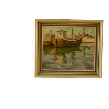« Bateaux au repos » Axel Hamborn
