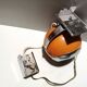 Orange eye ball lamp applies or to lay 70 Italy