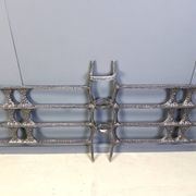 Large brutalist wall sculpture, 1970s