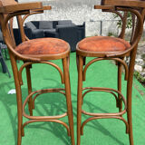 Wooden bar stools