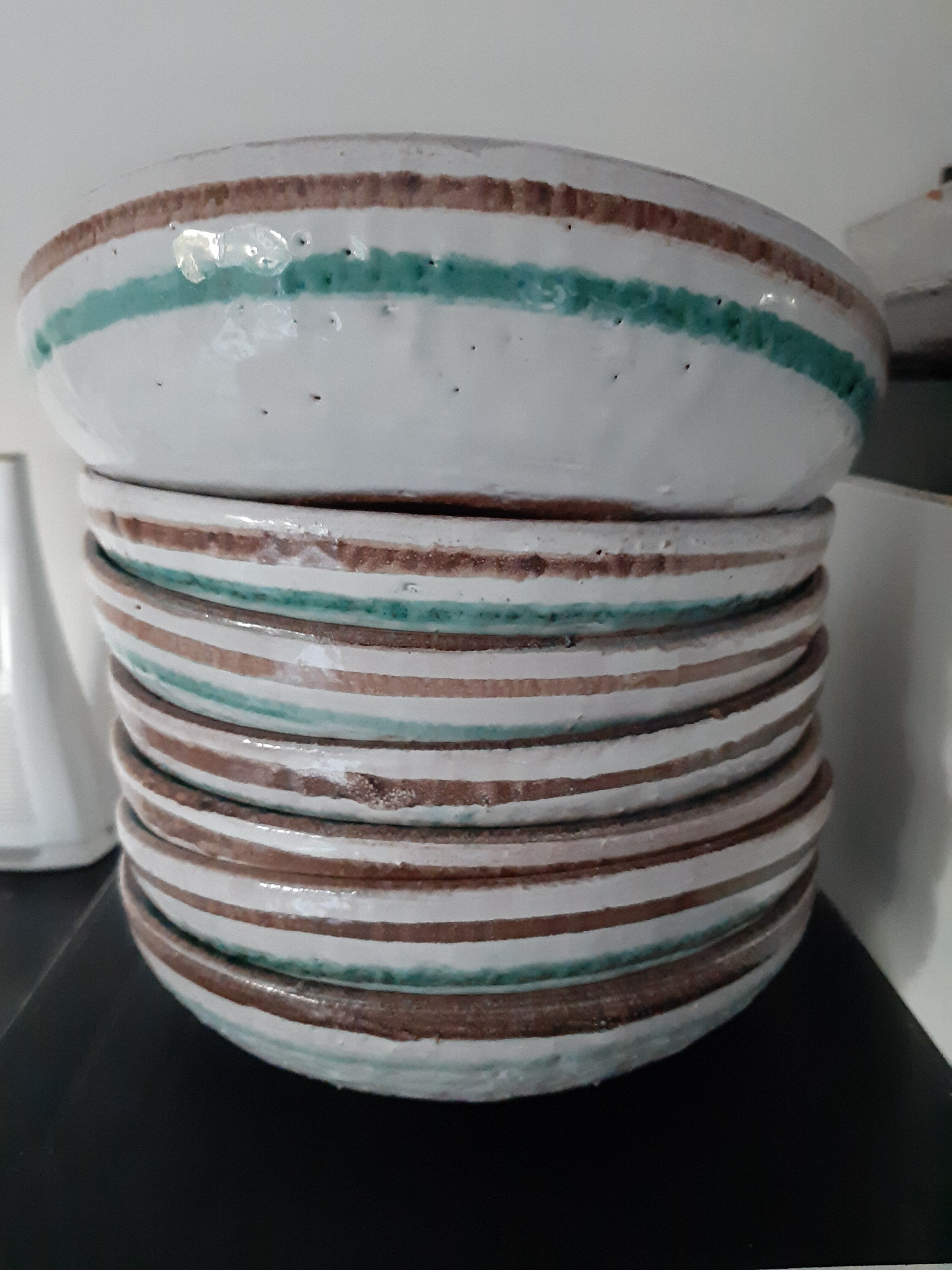 Vallauris fish service 7 people