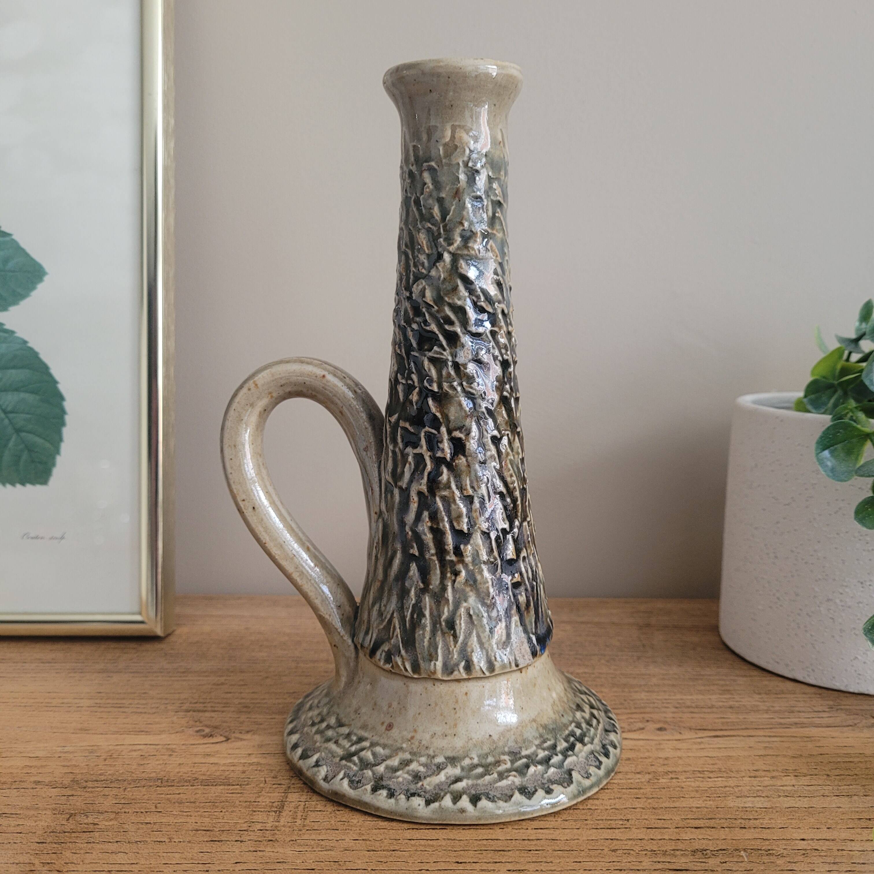 La Redoute x Selency ceramic candle holder 15 beige