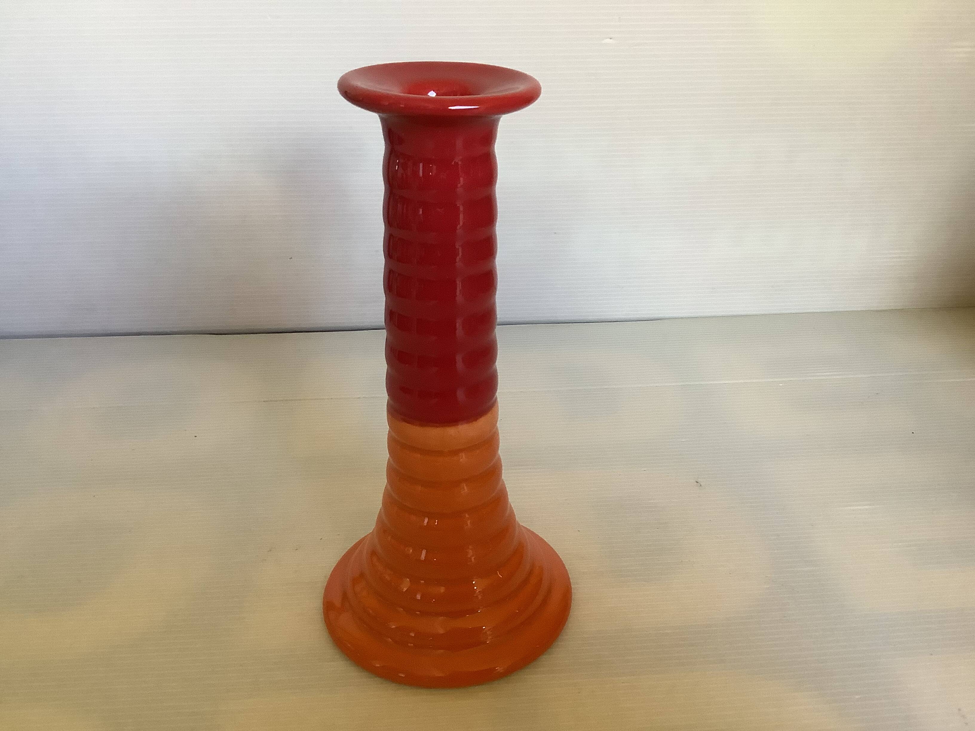 Marcelo Val pottery candle holder