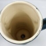 Vintage ceramic Jean De Lespinasse Whiskey bottle