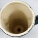 Vintage ceramic Jean De Lespinasse Whiskey bottle
