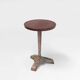 Table de bistrot avec plateau en bakélite par Louis Vuitton pour Rex, France, années 1930.