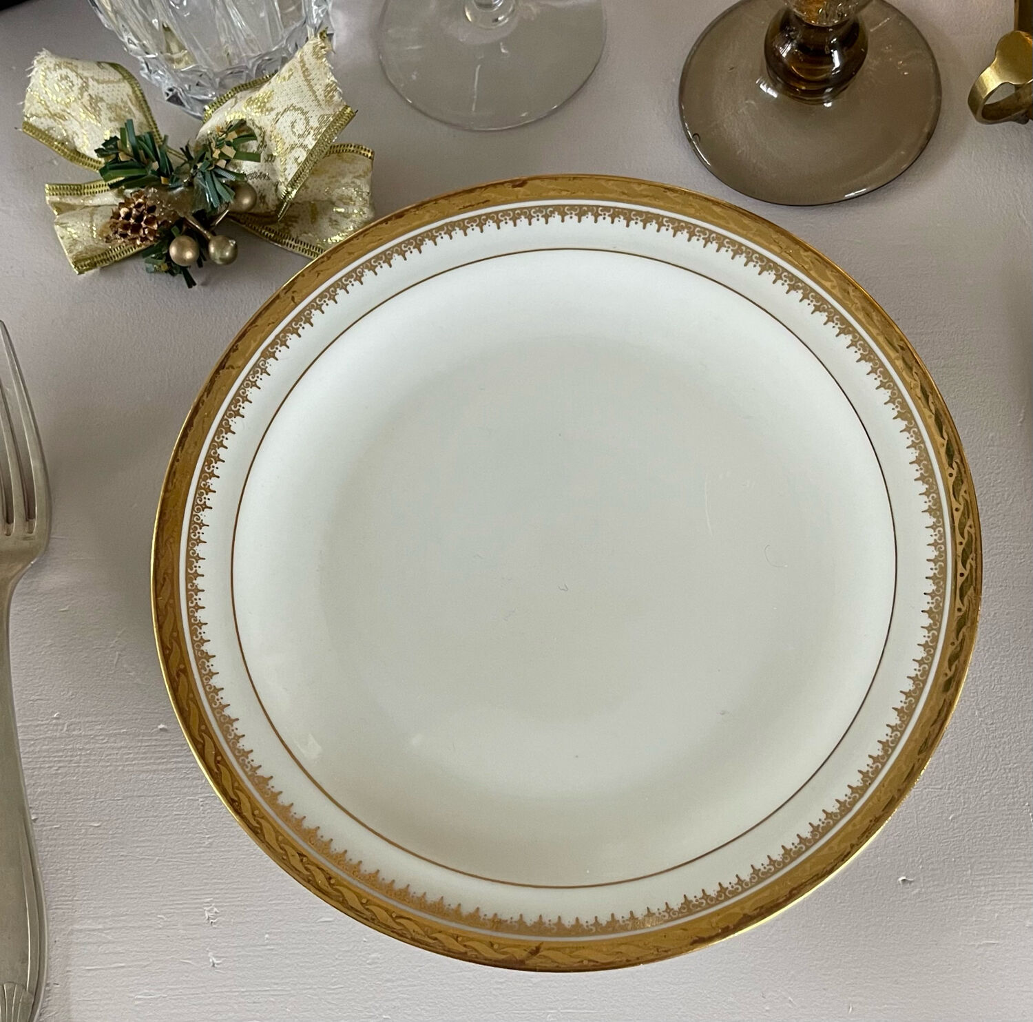 6 dessert plates Limoges France