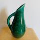Vintage green glazed ceramic pitcher – Grandjean Jourdan Vallauris