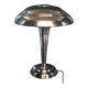 Lampe champignon en chrome Art Déco