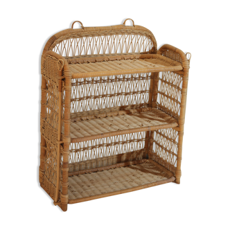 Etagère en rotin