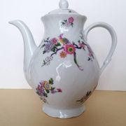 Bernardaud coffee service Limoges birds flowers