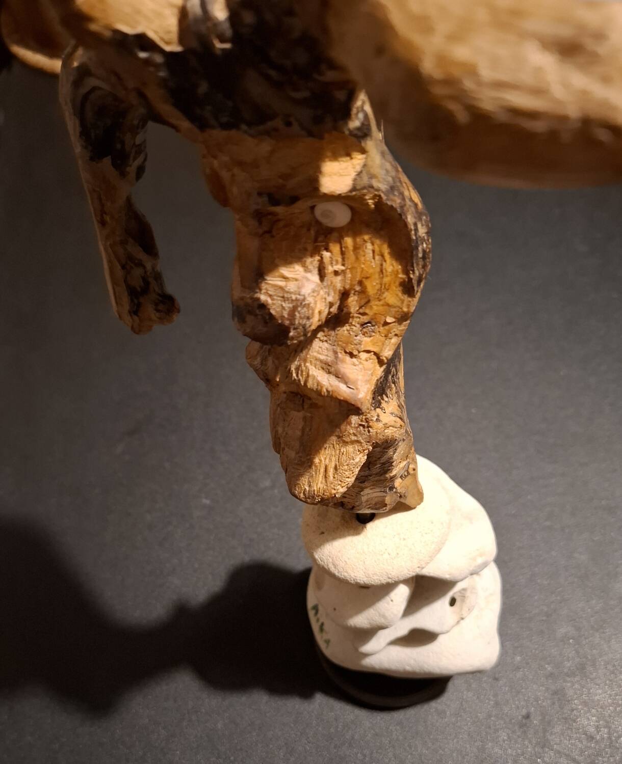 Handcrafted sculpture