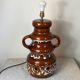 Fat lava type ceramic floor lamp