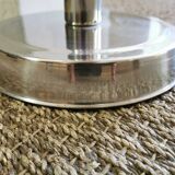 Champagne bucket holder in vintage chrome metal