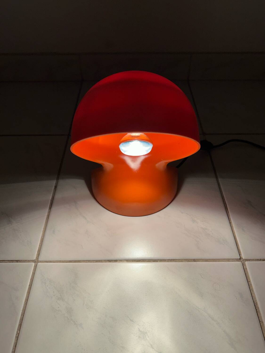 Lampe de table vintage Dalu Vico Magistretti pour Artemide