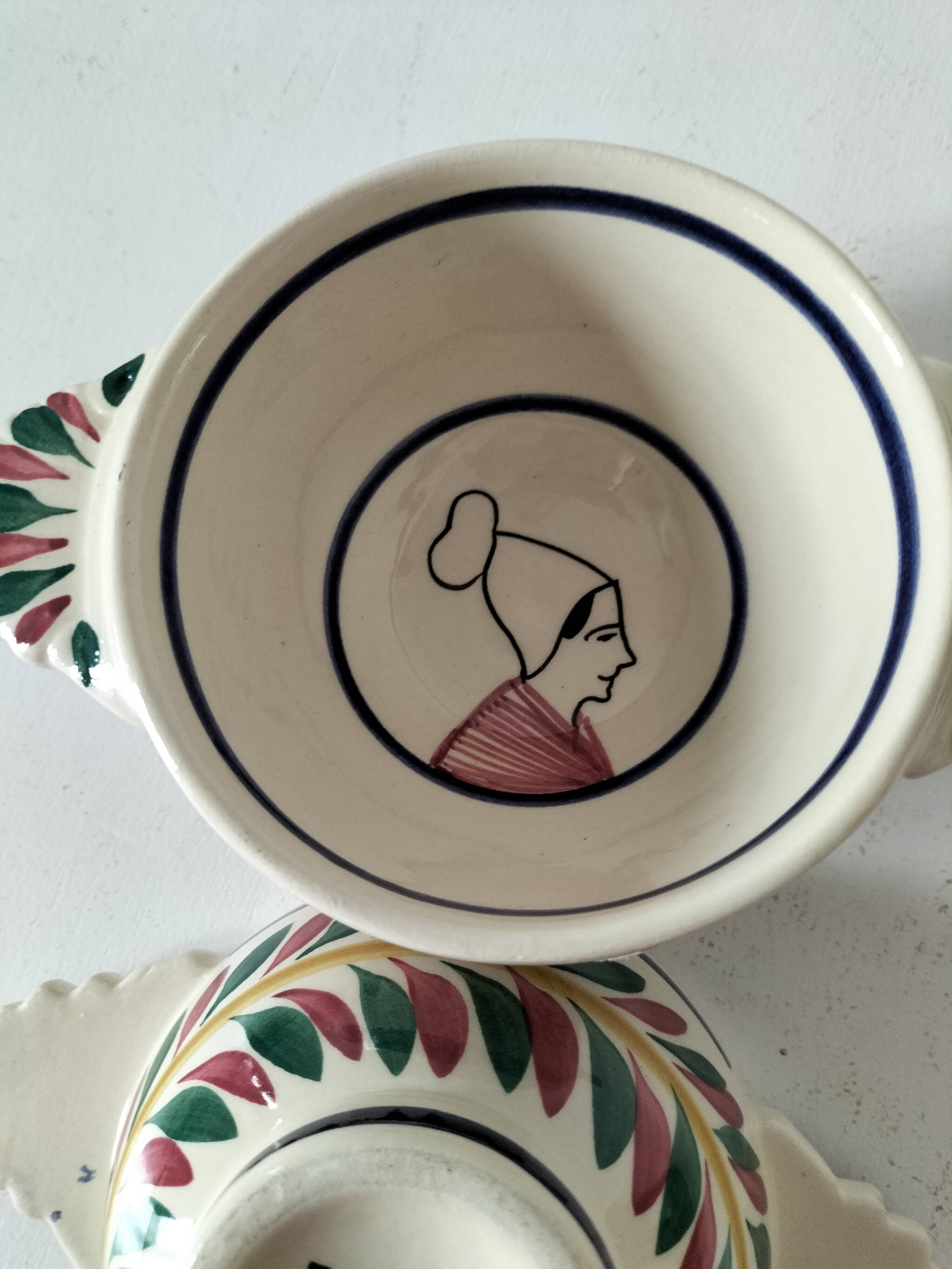 Bagnole Handled Bowls