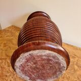 Mahogany walking rod holder